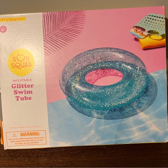 Glitter Swim Tube - NWT - Never Opened! - Picture 1 of 2